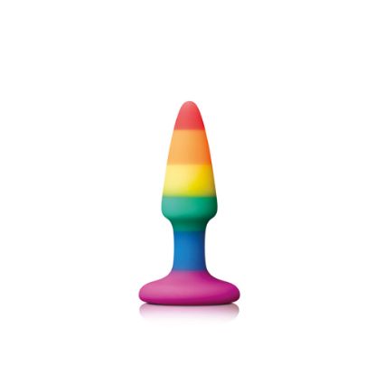 Picture of Pride Pleasure Plug Rainbow Mini