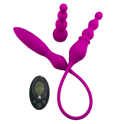 Picture of Adrien Lastic Remote Controlled 2X Double Ended Vibrator