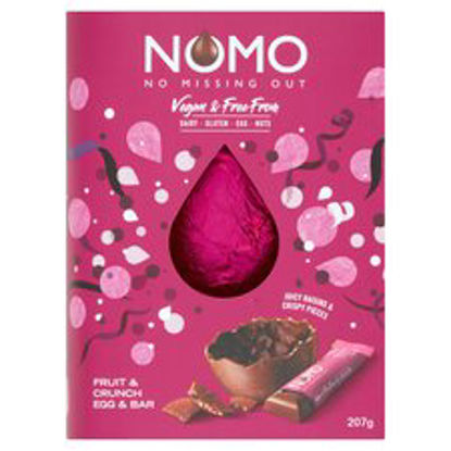 Picture of Nomo Free From Fruit & Crunch Chocolate Egg 207G