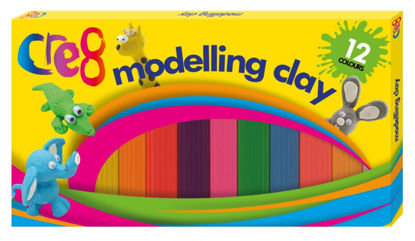 Picture of Cre8 Modelling Clay - 12 Assorted Colours