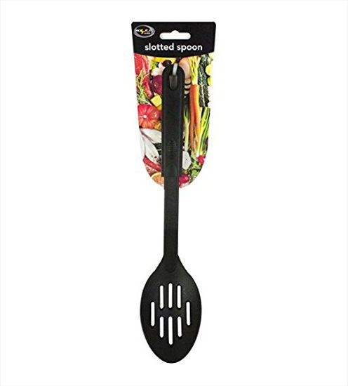 Picture of NYLON HEAD WITH PLASTIC HANDLE SLOTTED SPOON 30.5CM