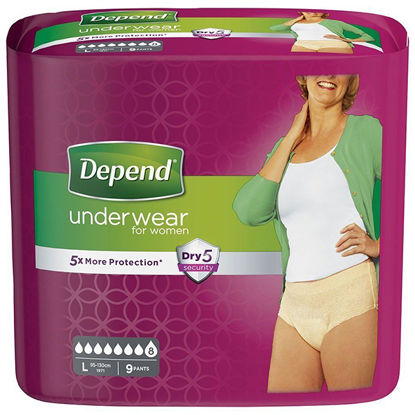 Picture of Depend Pants Super Female Large
