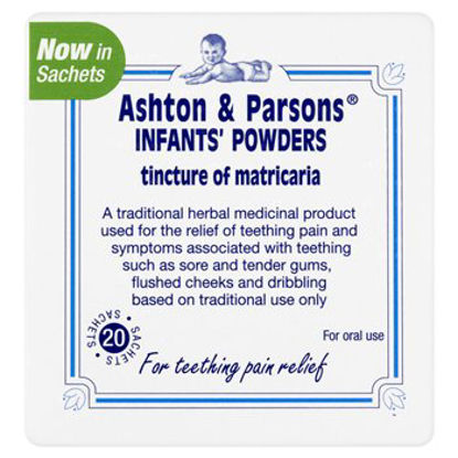 Picture of Ashton and Parsons Teething Powder - 20 Sachets