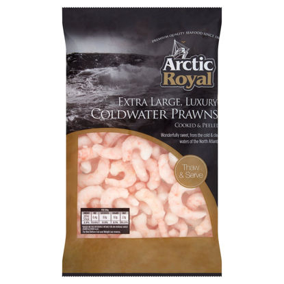 Picture of Arctic Royal Extra Large, Luxury Coldwater Prawns 375g
