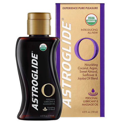 Picture of Astroglide Organic Personal Lubricant and Massage Oil
