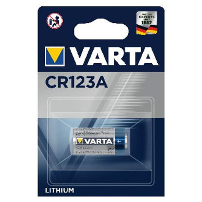 Picture of Varta CR123A Professional Lithium Primary Battery 6205301401
