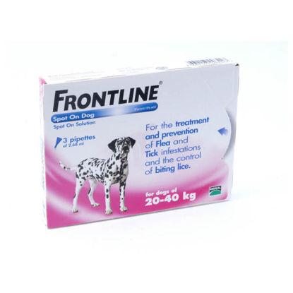 Picture of Frontline Spot On Large Dog - 3 Pippettes