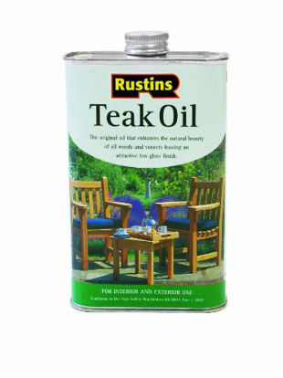 Picture of Rustins TEAK250 250ml Teak Oil